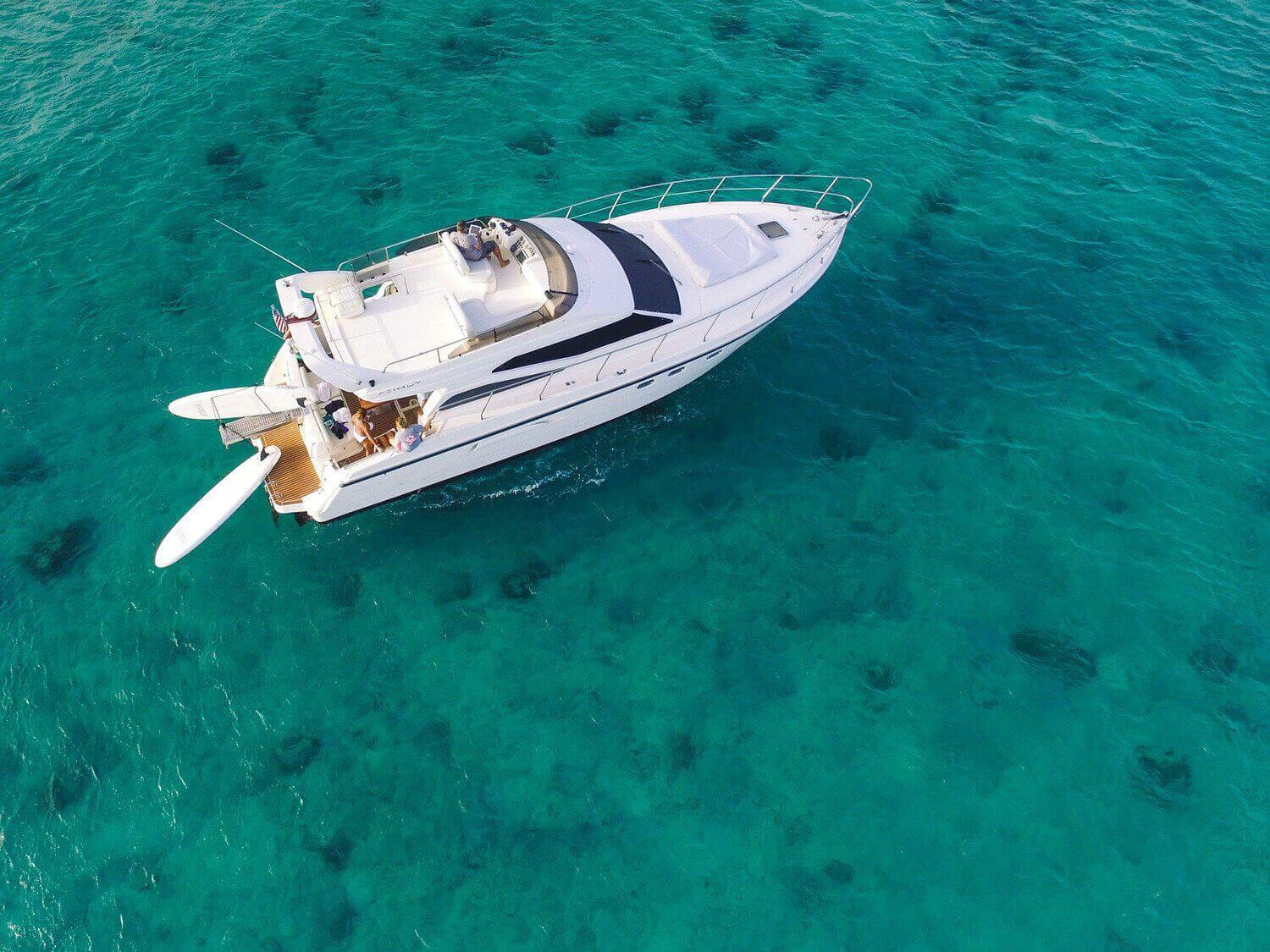 private yacht rental aruba