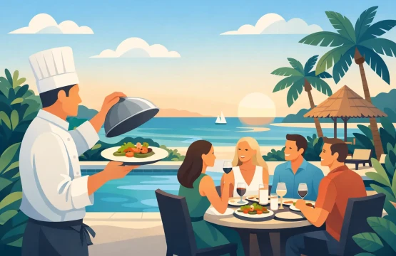 Private Chef in Aruba for Easy Group Dining