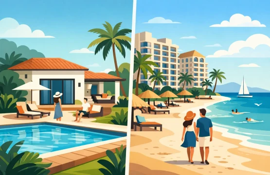 Villa Rental Versus Resort Aruba