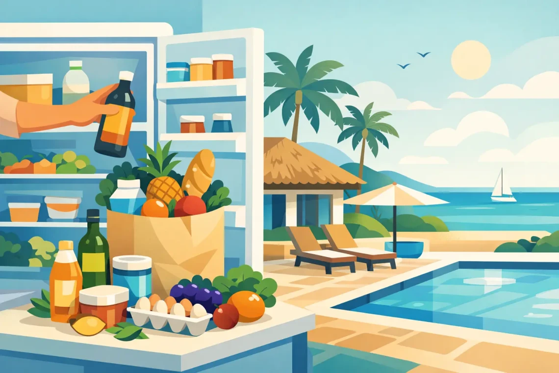 How to Arrange Villa Groceries for Aruba Stays