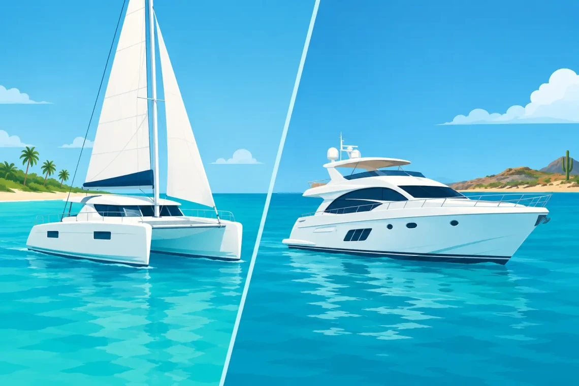 Catamaran Versus Yacht Charter Aruba Options