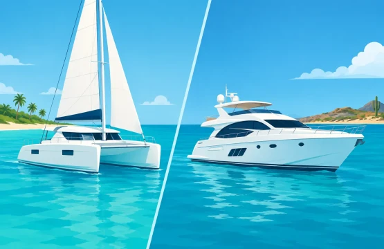 Catamaran Versus Yacht Charter Aruba Options