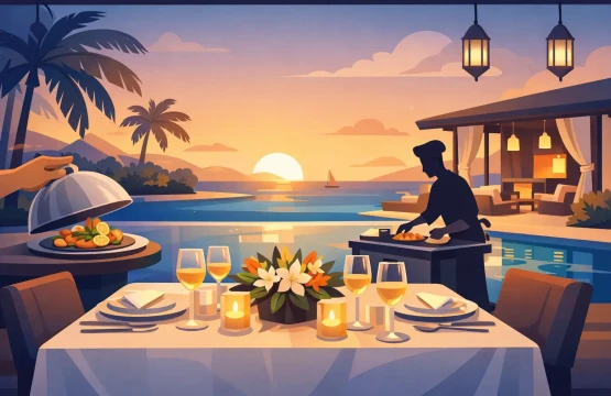 How to Arrange Aruba Private Dining at Your Villa