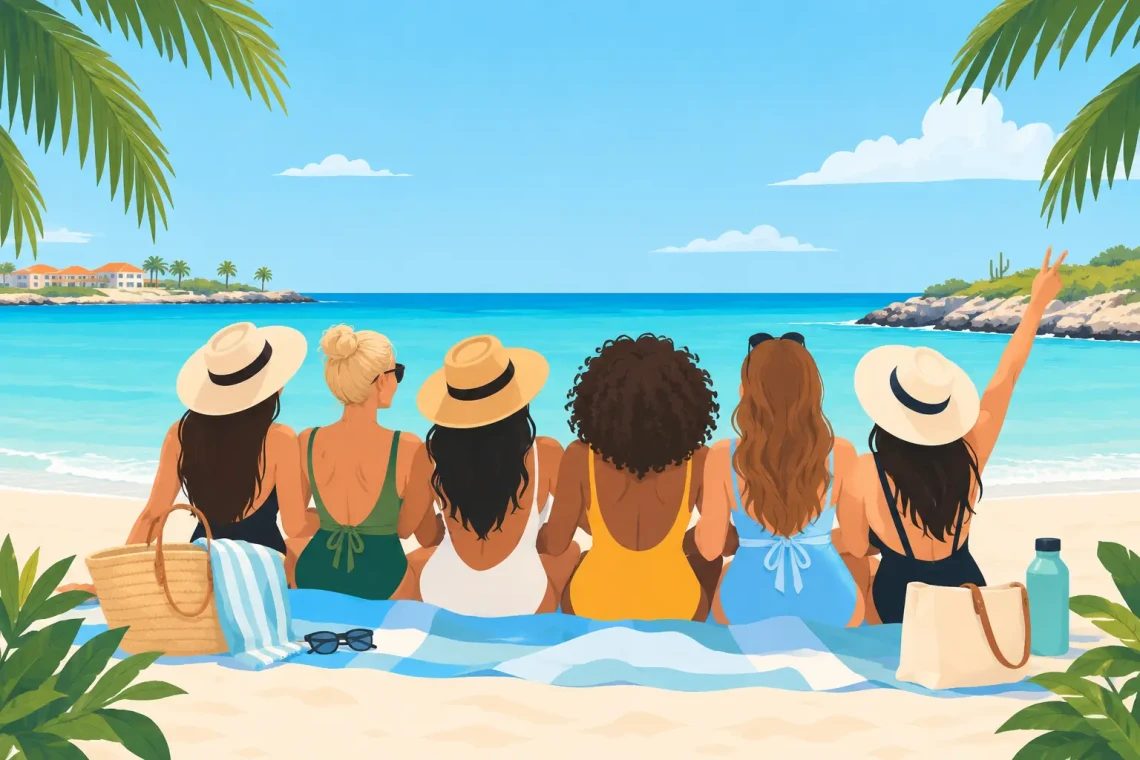 Aruba Girls Trip Budget Example for 6 Friends