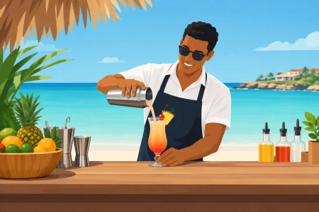 How to Hire a Beach Bartender for Your Aruba Trip